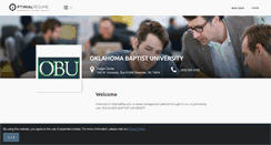Desktop Screenshot of okbu.optimalresume.com