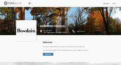 Desktop Screenshot of bowdoin.optimalresume.com